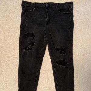 Super High-Rise Ne(x)t Level Distressed Jeggings
